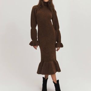 Turtleneck dress